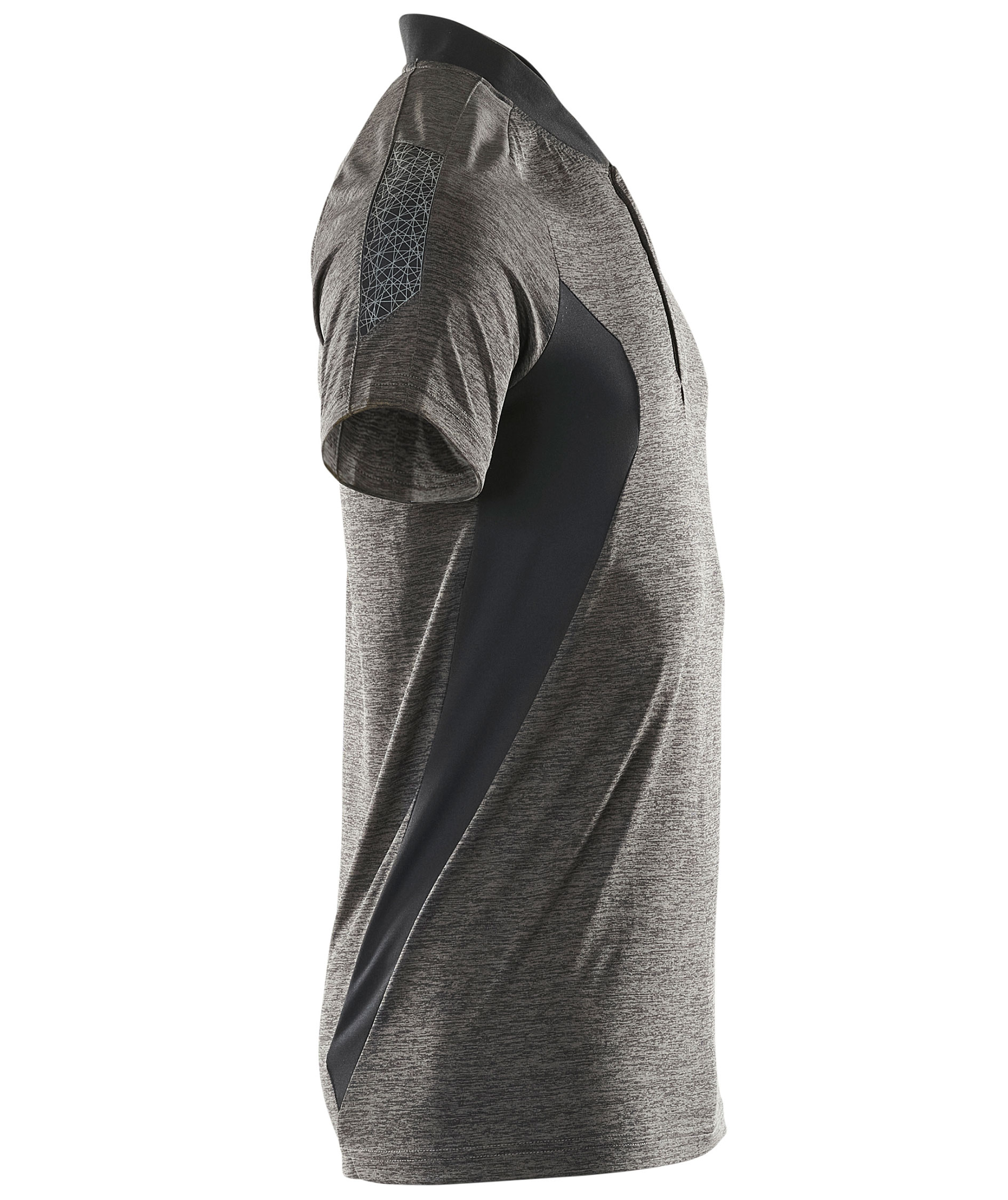 Mascot Accelerate Coolmax polo shirt, Dark Anthracite/Black, large image number 2