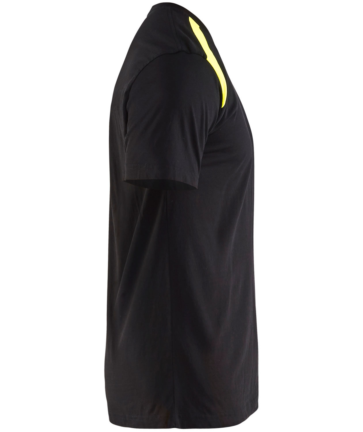 Bl&aring;kl&auml;der Unite T-shirt, Black/Hi-Vis Yellow