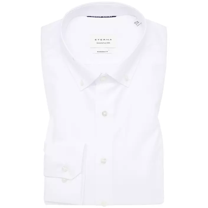 Eterna Cover Modern fit skjorta, White, large image number 4