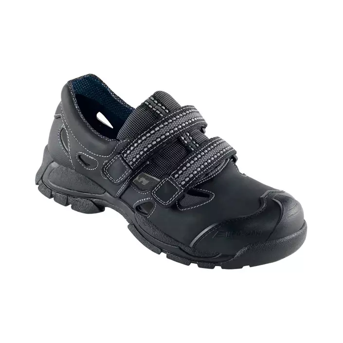 Euro-Dan Walki Sport safety sandals S1P, Black, large image number 0