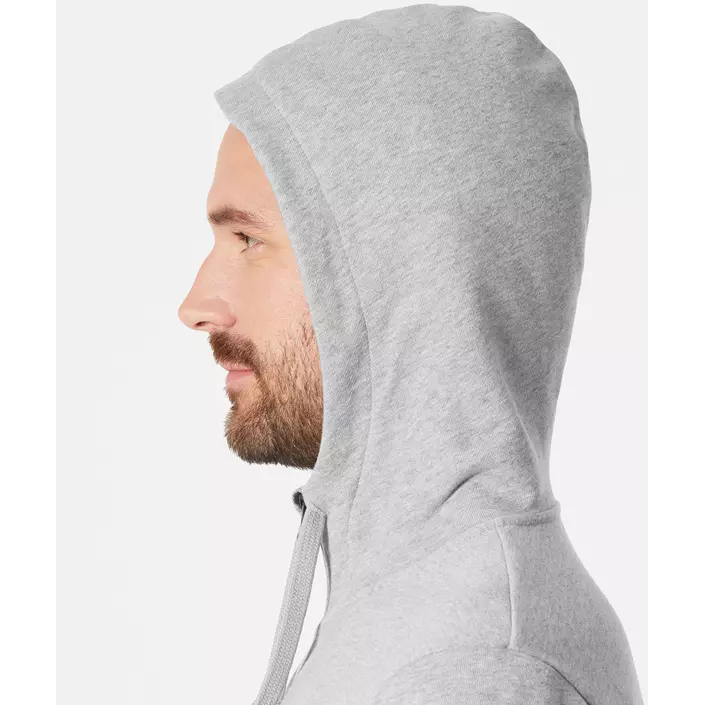 Helly Hansen Classic hoodie with zipper, Grey melange, large image number 4