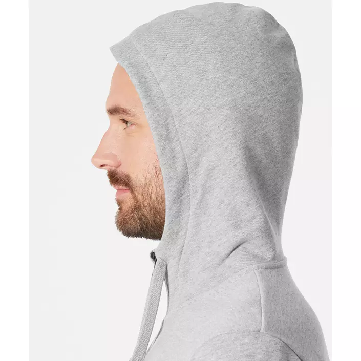 Helly Hansen Classic hoodie with zipper, Grey melange, large image number 4