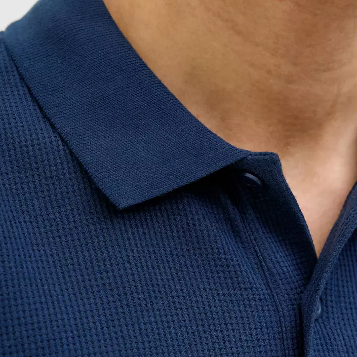 Jack & Jones Plus JJEAUSTIN Polo T-shirt, Navy Blazer, large image number 2