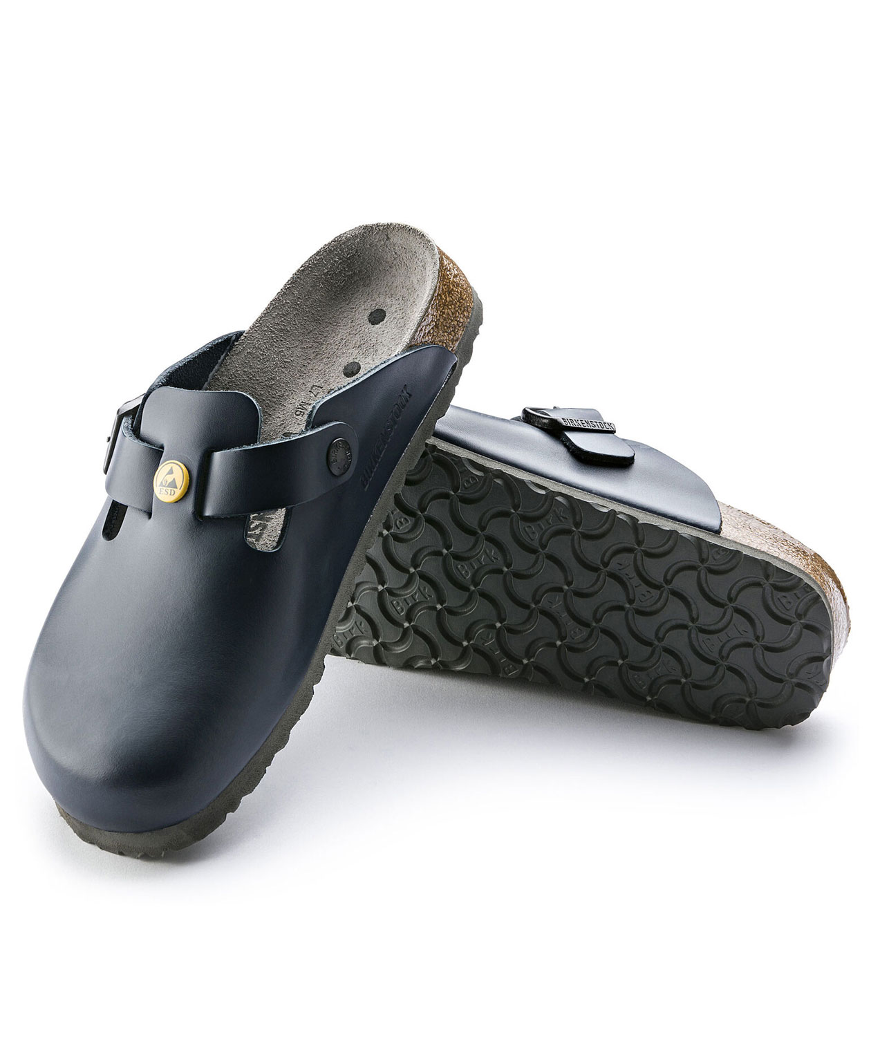 Birkenstock Boston ESD Regular Fit sandaler, Bl&aring;, large image number 2