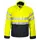 ProJob winter jacket 6407, Hi-vis Yellow/Marine, Hi-vis Yellow/Marine, swatch