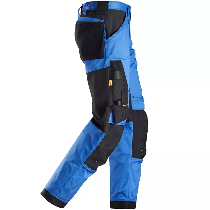 Snickers AllroundWork work trousers 6351, Blue/Black, large image number 3