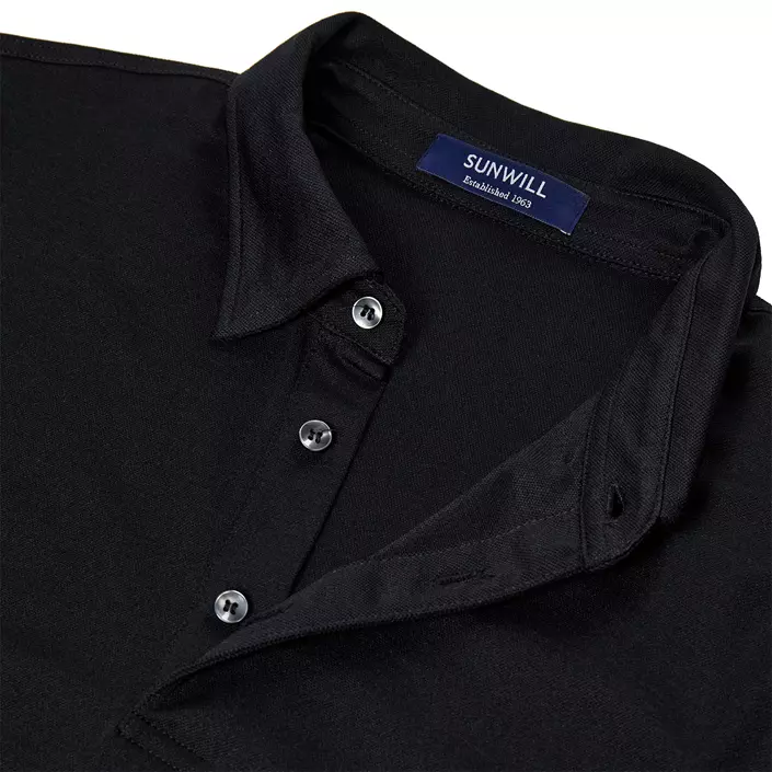 Sunwill polo T-skjorte, Black, large image number 2