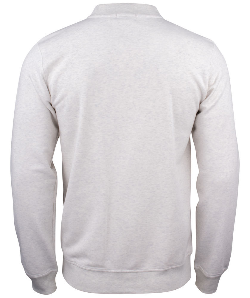 Clique Premium OC cardigan, Light grey mottled, Light grey mottled, large image number 1