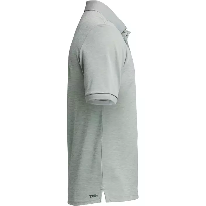 Tenson TXlite Melange polo T-skjorte, Grey Green, large image number 2
