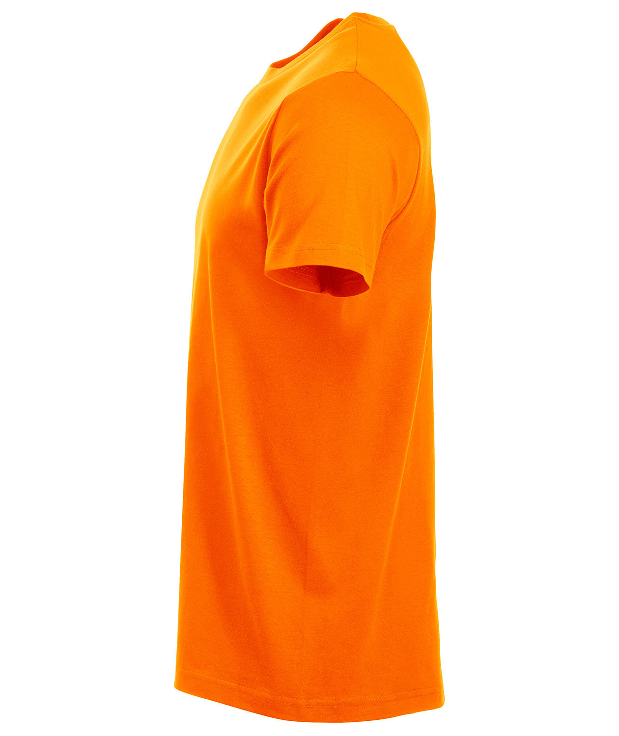 Clique New Classic T-skjorte, Hi-vis Orange, large image number 2