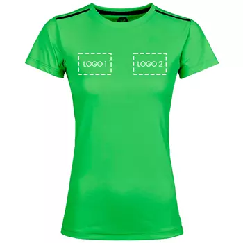 Tee Jays luxury T-shirt dam med logotryck
