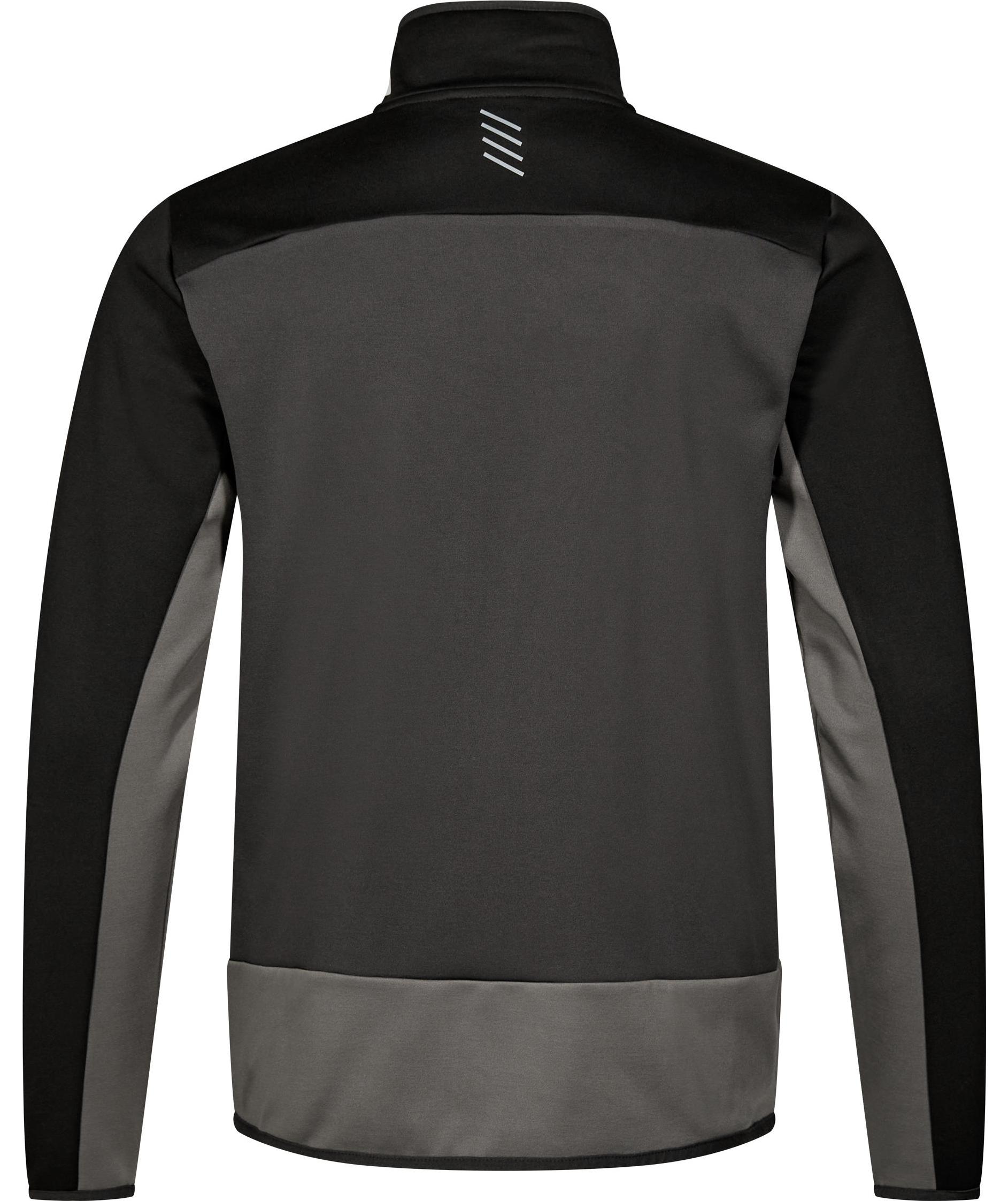 Engel Entire midlayer Cardigan, Anthracite Grey/Black