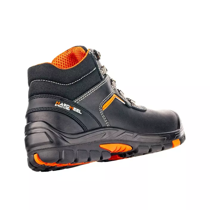 VM Footwear Halifax safety boots S3, Black/Orange, large image number 1