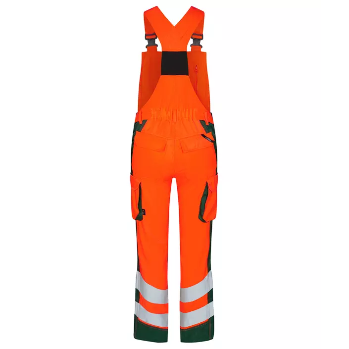 Engel Safety Light dame overalls, Hi-vis Orange/Grøn, large image number 1