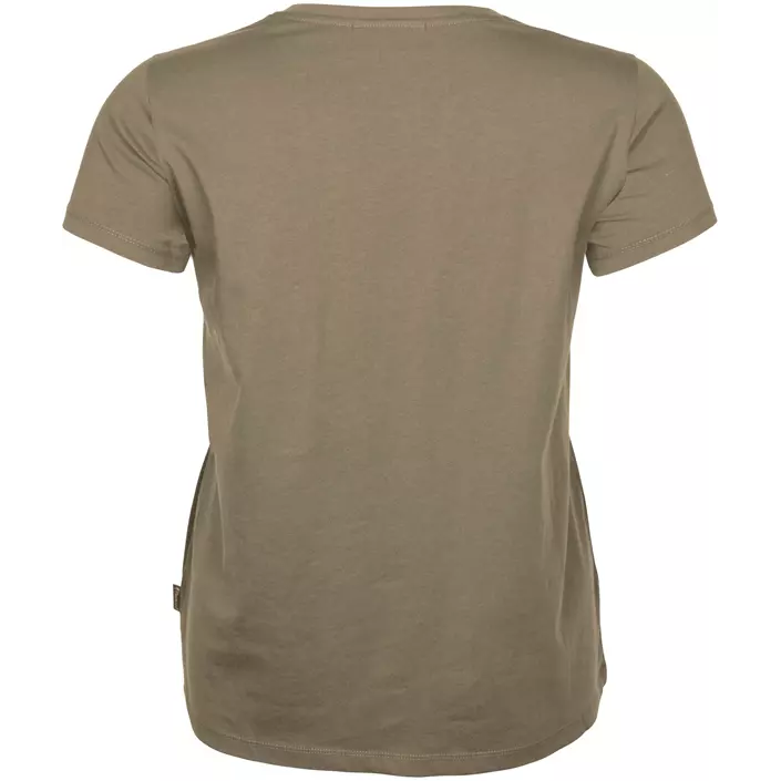 Pinewood 3-pak dame T-shirt, Green/Hunting Brown/Khaki, large image number 4