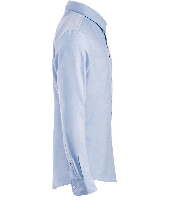 Clique Oxford skjorte, Bl&aring;, large image number 3