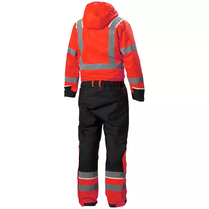 Helly Hansen UC-ME winter coverall, Hi-Vis Red/Ebony, large image number 2