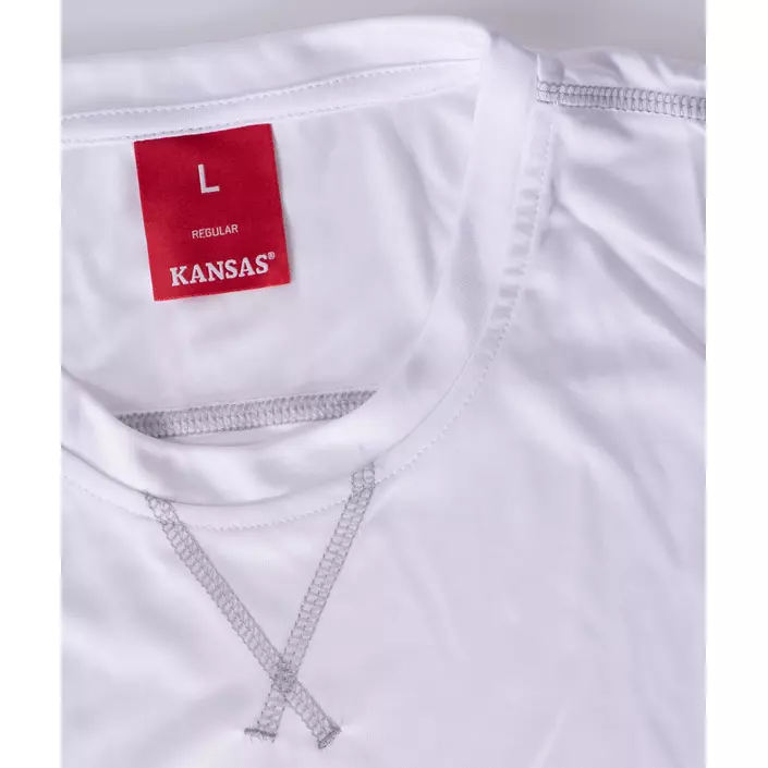 Kansas funktionel T-shirt 7455, Hvid, large image number 2
