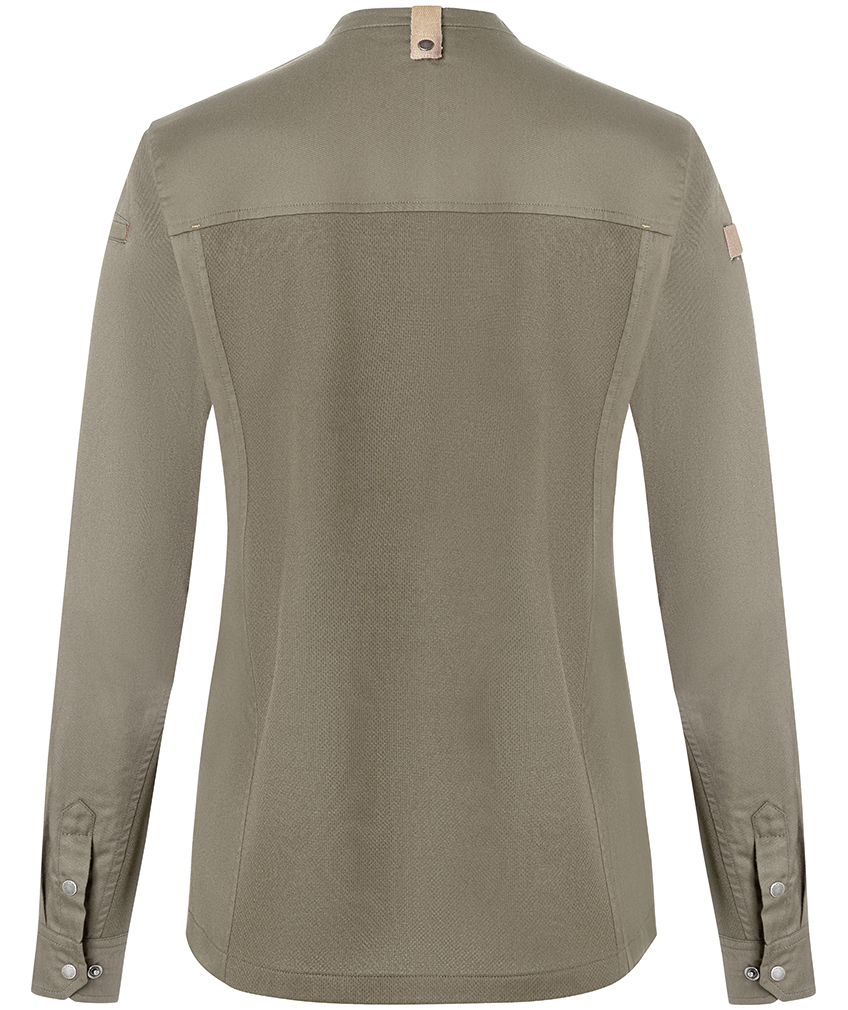 Karlowsky Green-Generation women's chefs jacket, sage, large image number 2