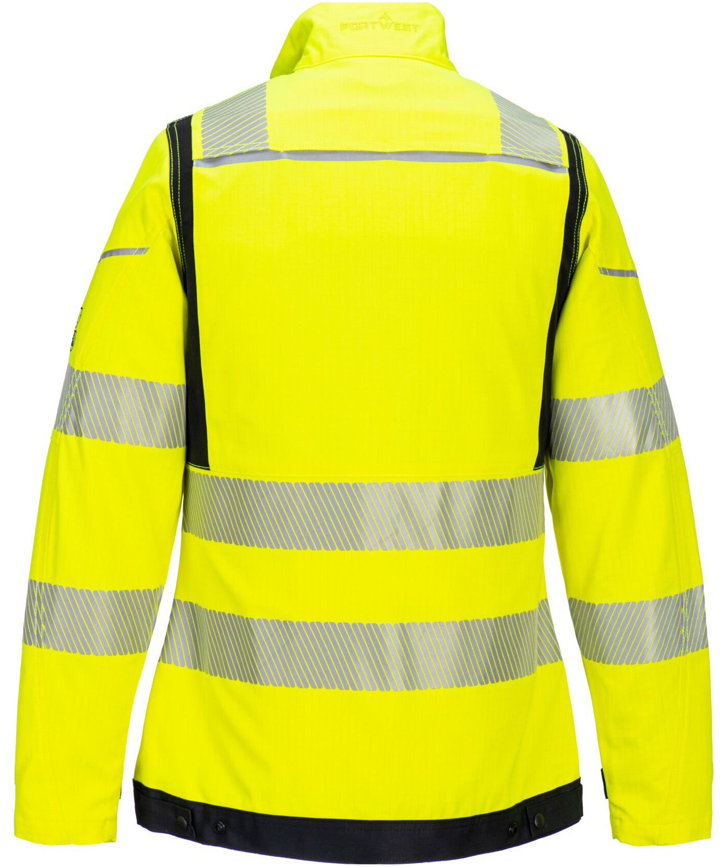 Portwest PW3 Modaflame arbetsjacka dam, Varsel Gul/Svart