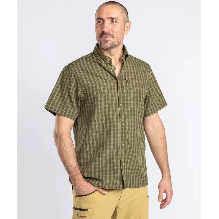 Pinewood Summer kortærmet skjorte, Grøn, large image number 1