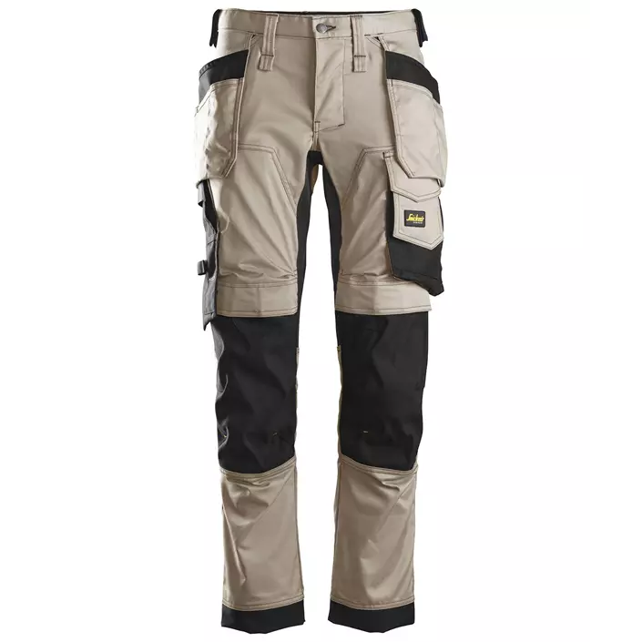 Snickers AllroundWork craftsman trousers 6241, Khaki/Black, large image number 0