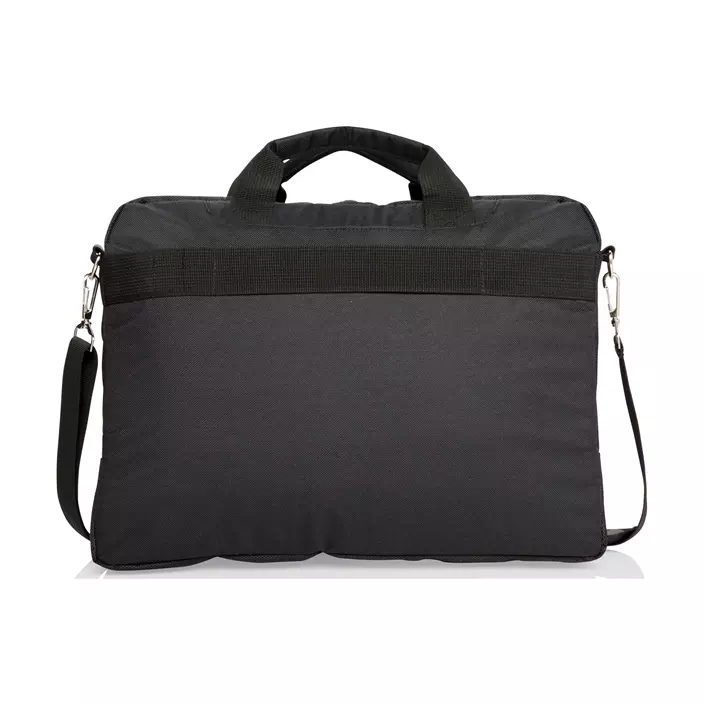 Swiss Peak Luksus 15' datorväska 10L, Svart, Svart, large image number 2