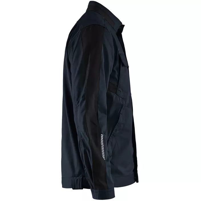 Blåkläder work jacket, Dark Marine/Black, large image number 3