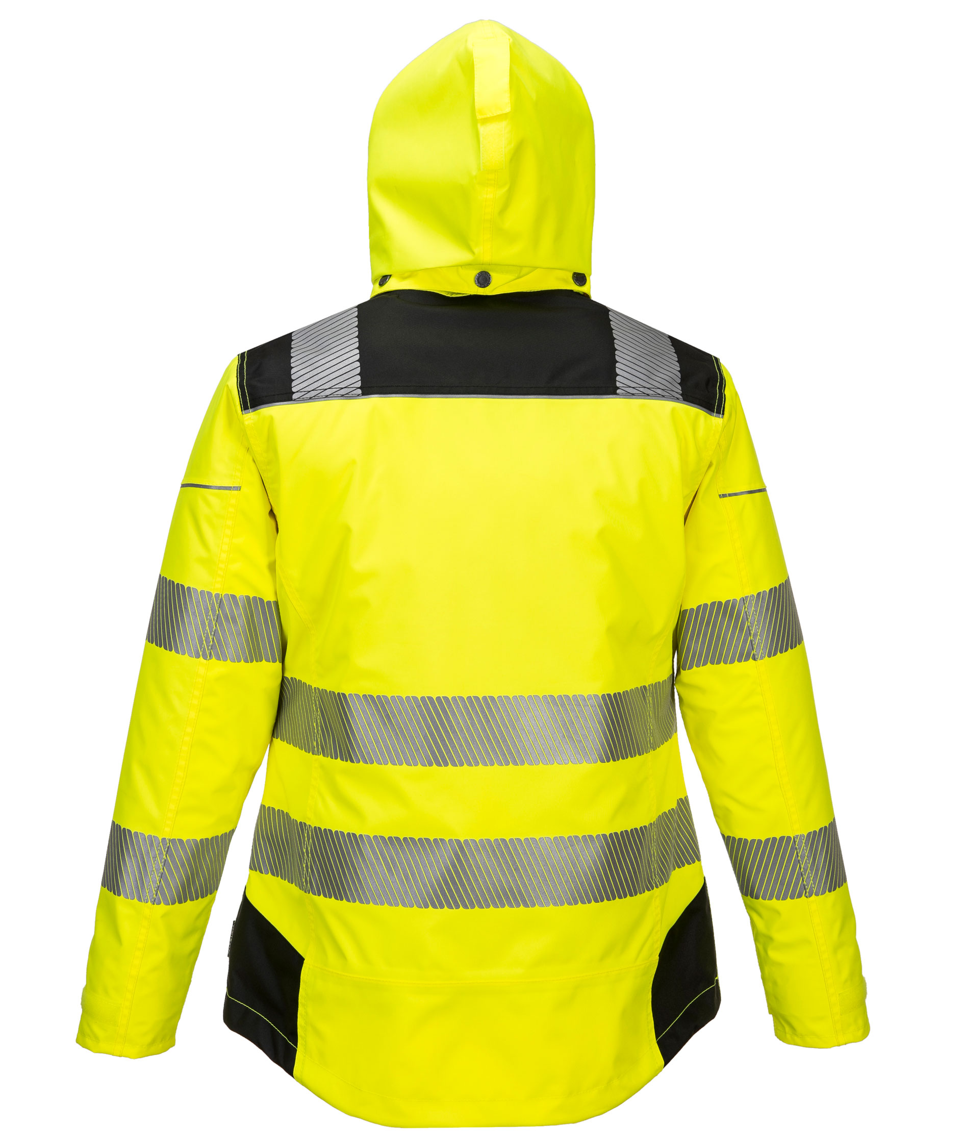 Portwest PW3 women's winter jacket, Hi-vis Yellow/Black