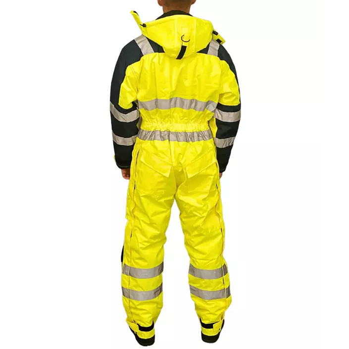 OCEAN thermo coverall, Hi-Vis yellow/marine, large image number 1