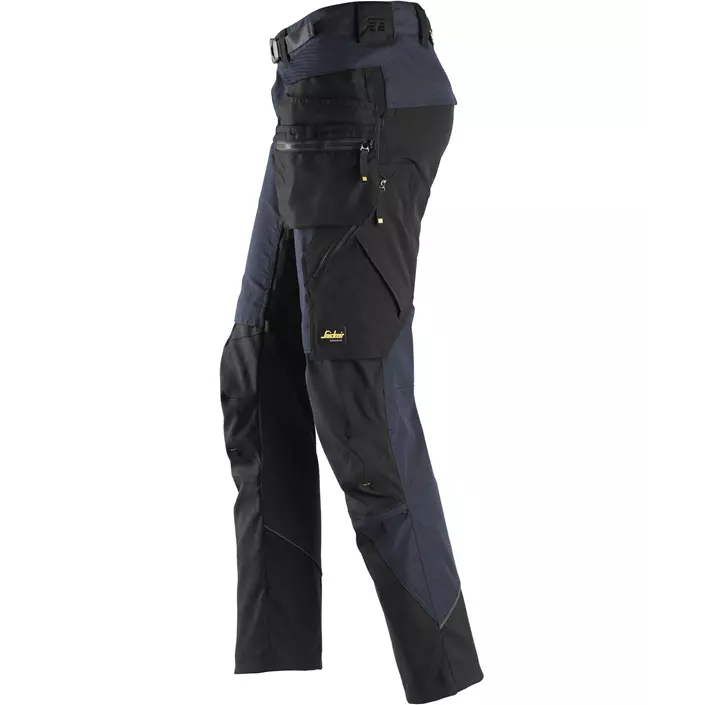 Snickers FlexiWork craftsman trousers 6972, Navy/black, large image number 3