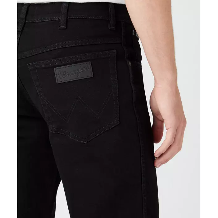 Wrangler Texas Slim Jeans, Black Valley, large image number 4