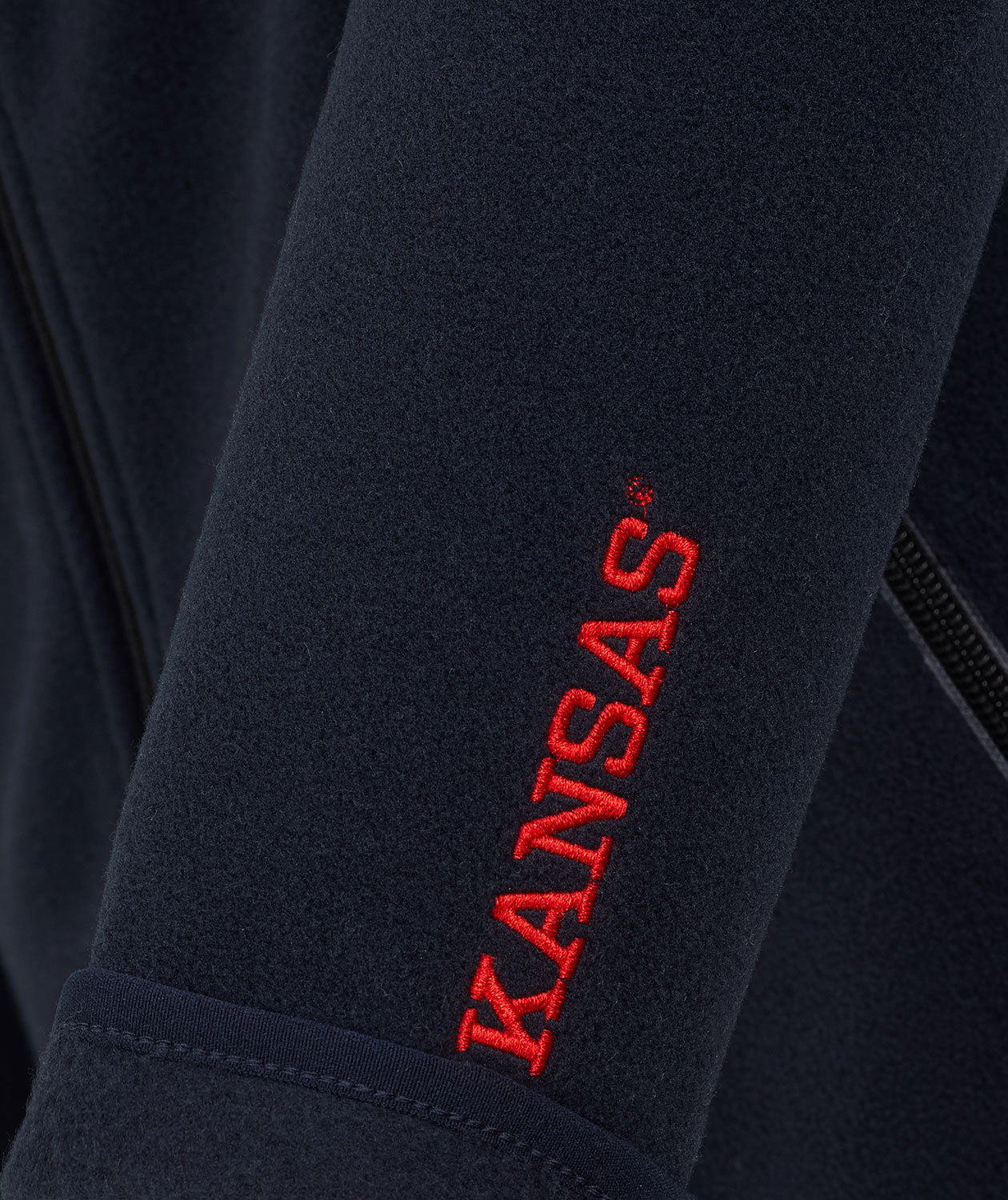 Kansas Evolve fleecejakke, M&oslash;rk Marine, large image number 2