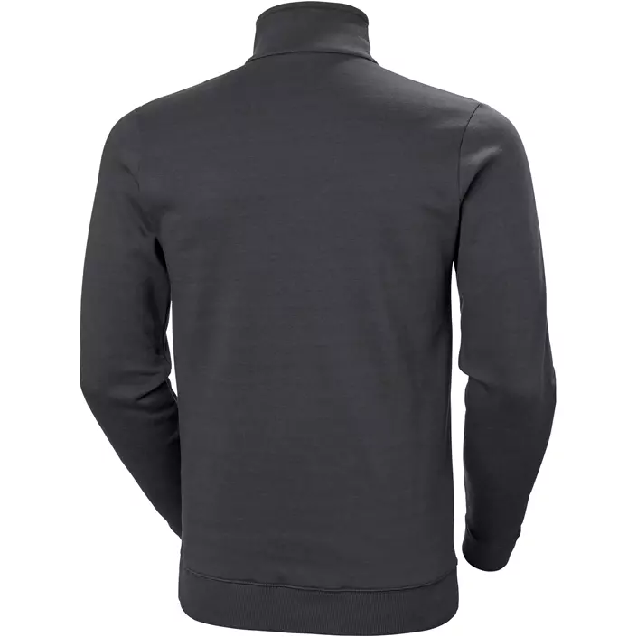 Helly Hansen Classic half zip sweatshirt, Dark Grey, large image number 2