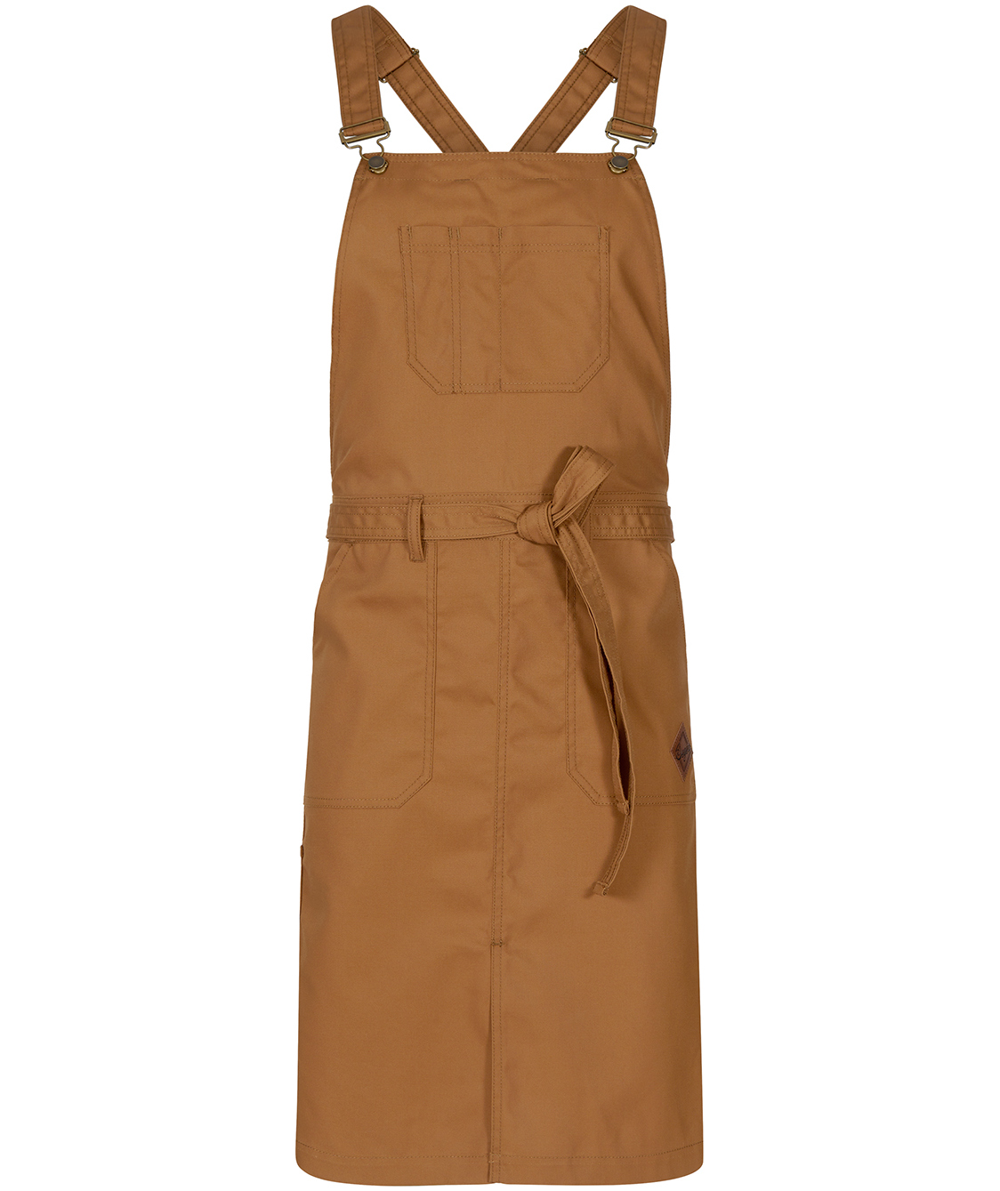 Segers 4092 br&ouml;stlappsf&ouml;rkl&auml;de med fickor, Nougat