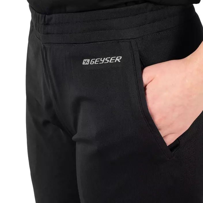 GEYSER nahtlos sporty Damenhose, Schwarz, large image number 6