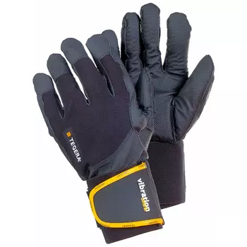 Tegera 9183 vibrationsdæmpende handsker, Sort/Gul