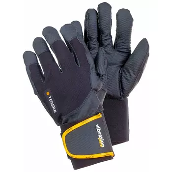 Tegera 9183 Vibrationsdämpfender Handschuhe, Schwarz/Gelb