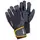 Tegera 9183 vibrationsdæmpende handsker, Sort/Gul, Sort/Gul, swatch