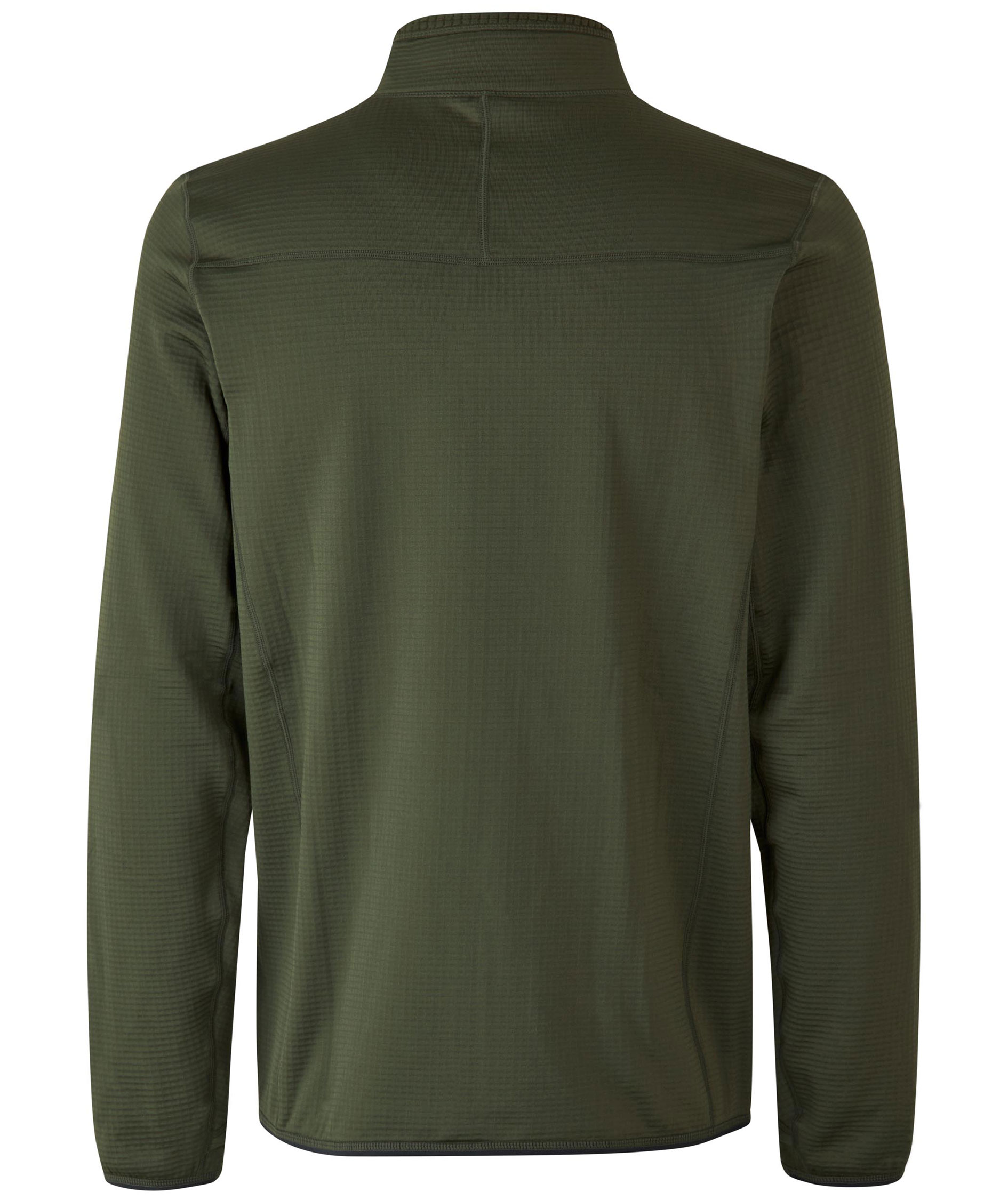 ID Stretch Komfort fleece sweater, Olive Green