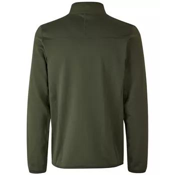 ID Stretch Komfort fleece sweater, Olive Green