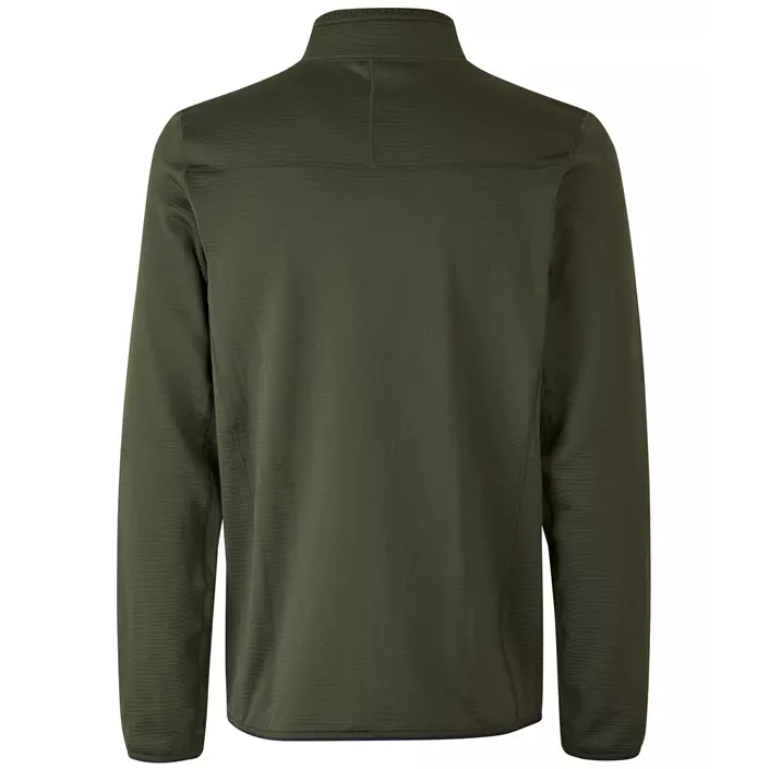 ID Stretch Komfort fleece sweater, Olive Green, large image number 1