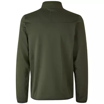 ID Stretch Komfort fleece sweater, Olive Green