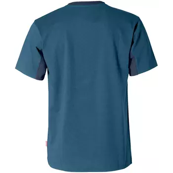 Kansas Evolve Industry T-shirt, Stålblå/Mørk Marine