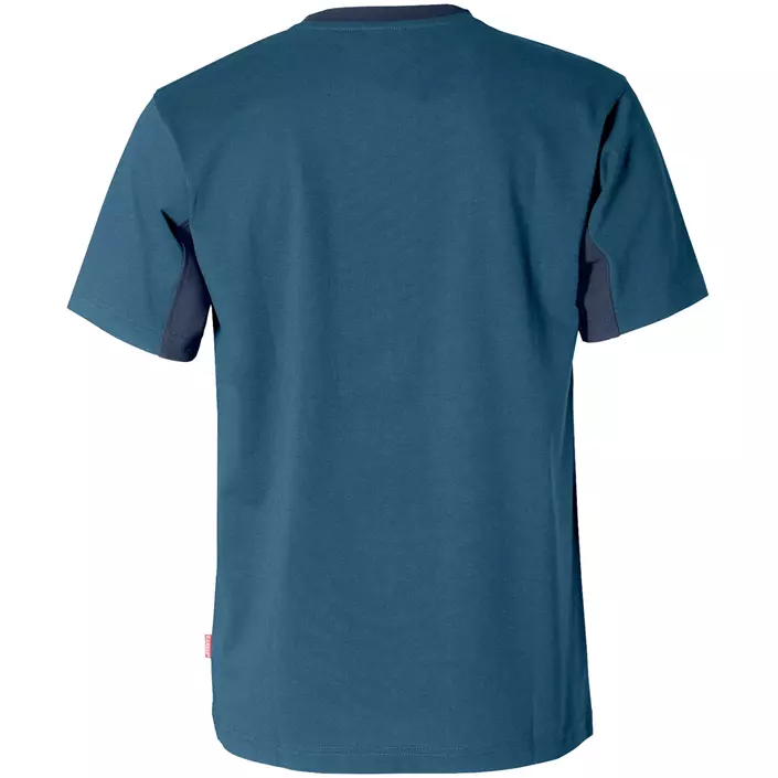 Kansas Evolve Industry T-shirt, Stålblå/Mørk Marine, large image number 1