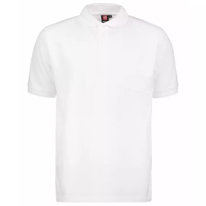 ID PRO Wear Polo shirt, White, large image number 1