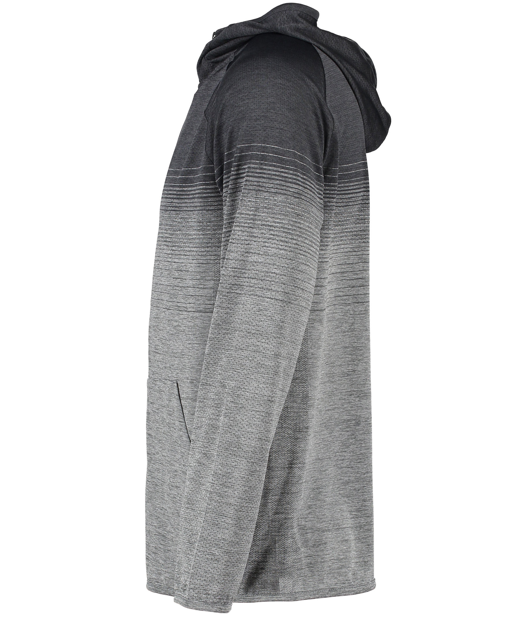 GEYSER s&oslash;ml&oslash;s cardigan, Anthracite melange, large image number 3