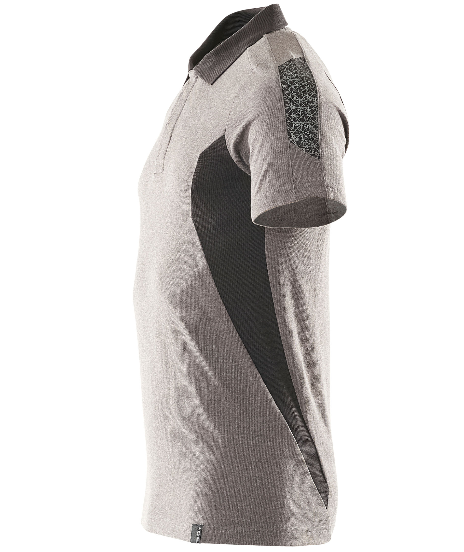 Mascot Accelerate polo T-shirt, M&oslash;rk Antracit/Sort, large image number 3