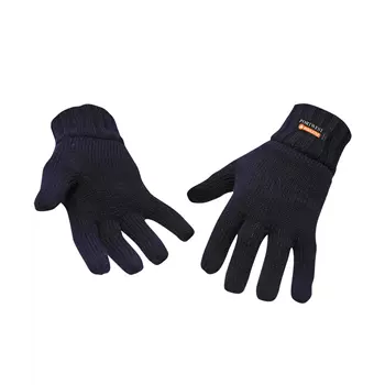 Portwest GL13 stickade handskar, Marinblå