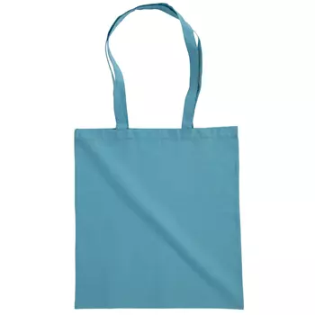 Nightingale cotton bag, Turquoise